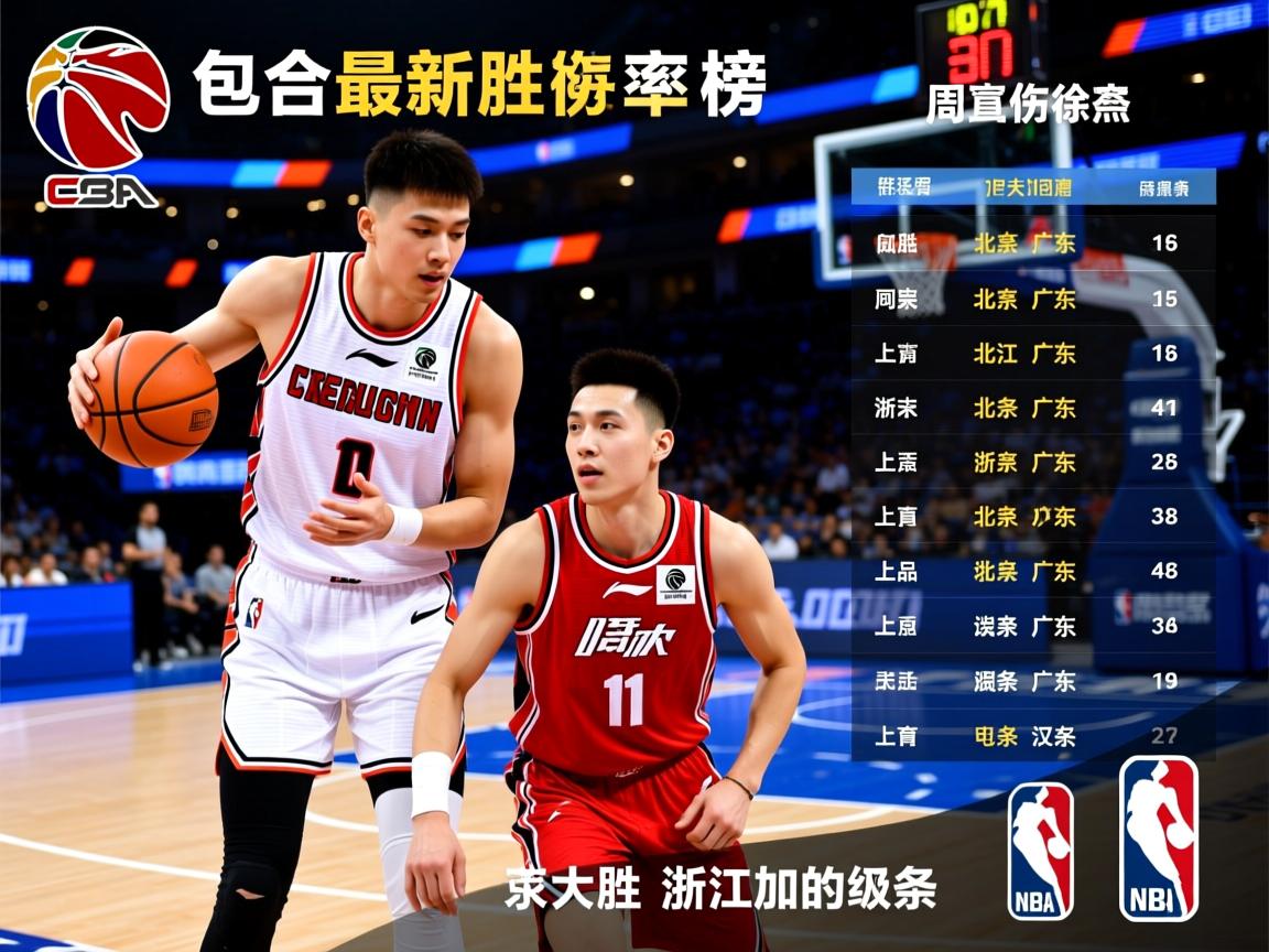 包含CBA最新胜率榜,周琦误伤徐杰,北京大胜广东,浙江加的词条 第2张